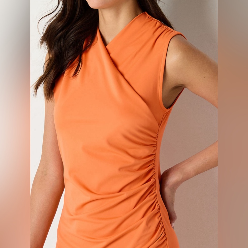 Worthington Sleeveless Midi Bodycon Dress